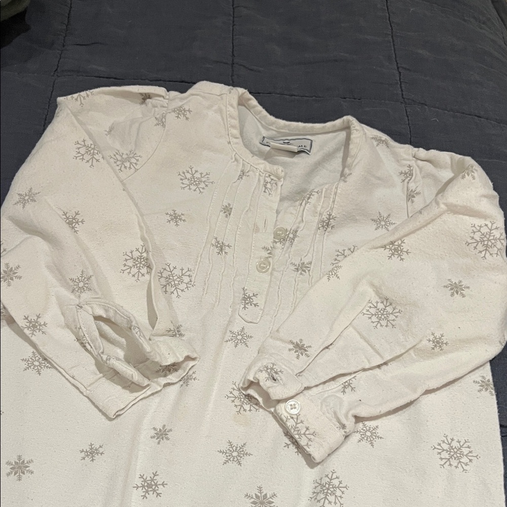 Petite Plume Snowflake Kids Nightgown